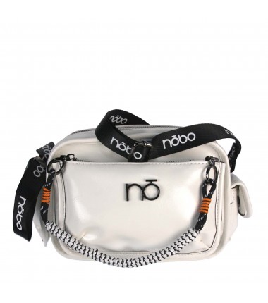 Shoulder bag with an interesting decorative belt NOB K120021WL NOBO