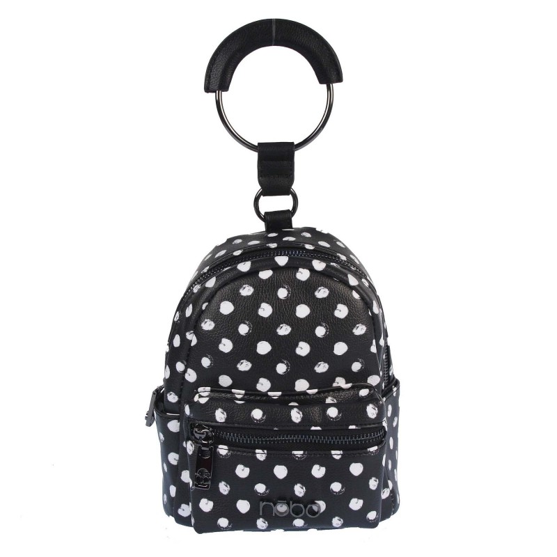 Small polka dot backpack NOB K157021WL NOBO