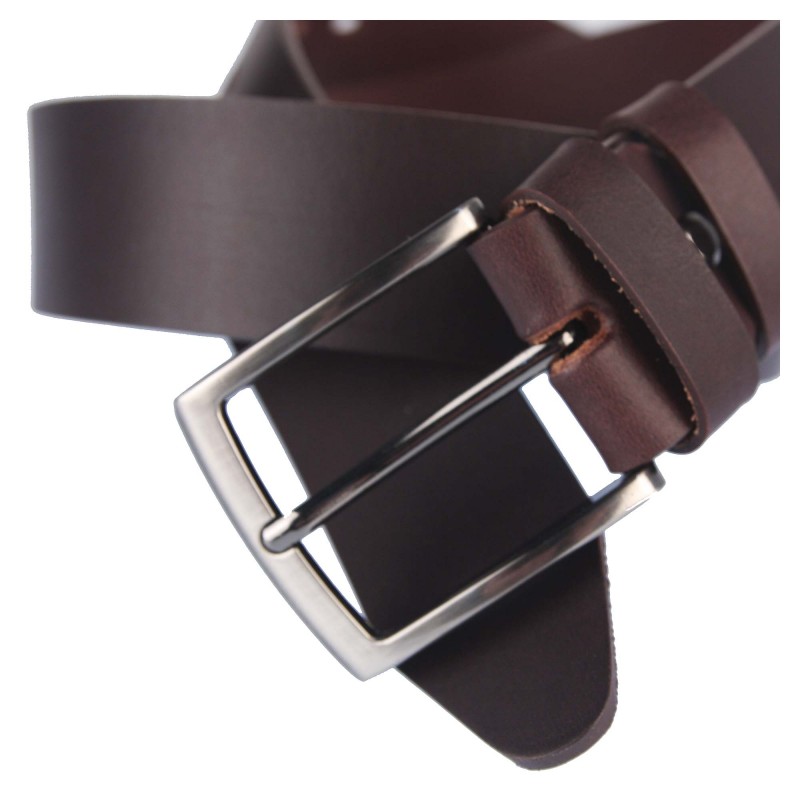 Men's belt MPA005-40 D.BROWN