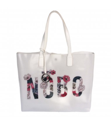 A handbag with a large, interesting NOB logo K162021WL PROMO NOBO