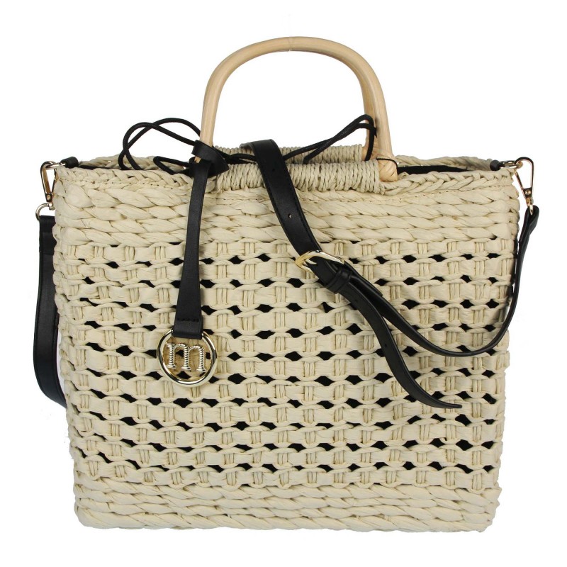 Basket bag with handle 217021WL MONNARI