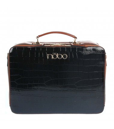The L2170 NOBO lacquered bag in the type of a briefcase