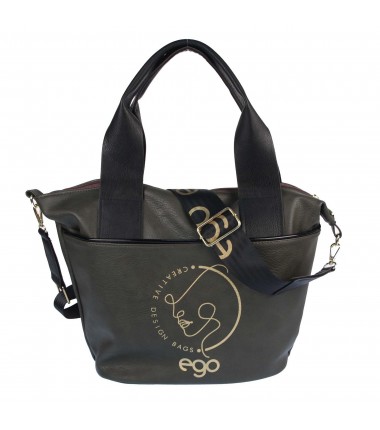 Handbag E 20062 F13 Ego with print