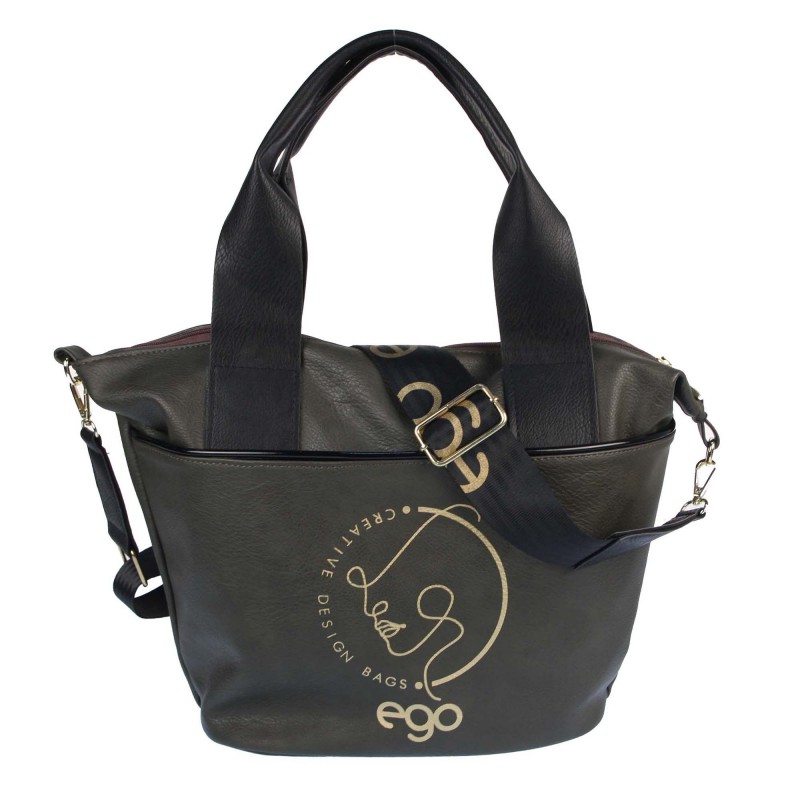 Handbag E 20062 F13 Ego with print