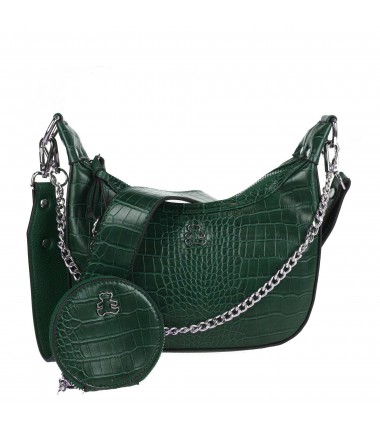 Small handbag LULU-A21-043 LULU CASTAGNETTE croco