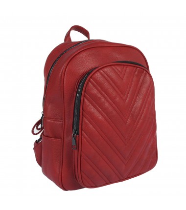 Quilted city backpack 1402M321