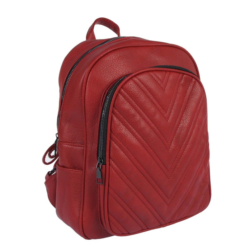 Quilted city backpack 1402M321