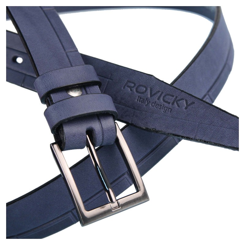 Men's belt PLW-R-16 BLUE