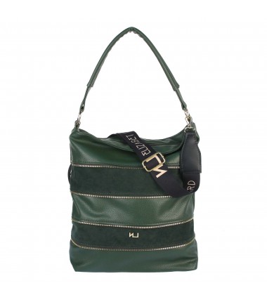 Handbag with a front pocket 21048 F13 Elizabet Canard