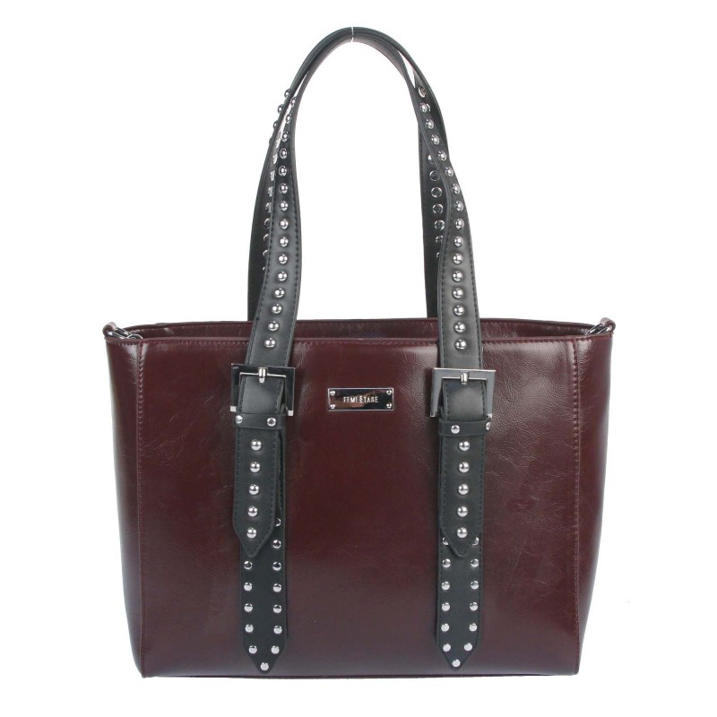 Handbag with an interesting handle 455021JZ Femestage