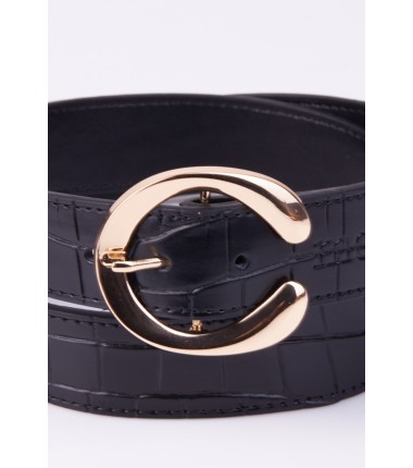Women's leather belt BLT003021JZ-M20 S / M MONNARI