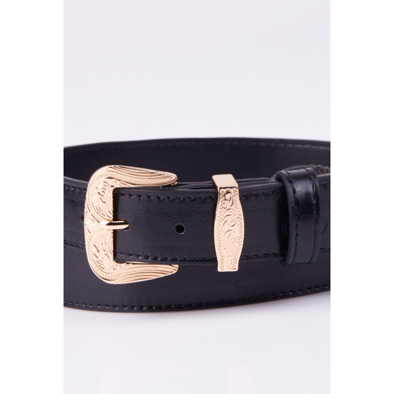 Women's leather belt BLT005021JZ-020 L/XL MONNARI