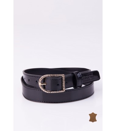 Women's leather belt BLT007021JZ-M20 L/XL MONNARI