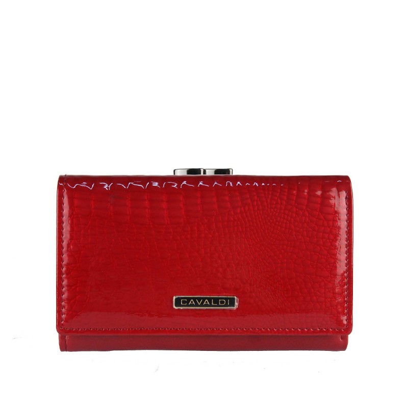 Women's lacquered wallet PN23-RS-1 CAVALDI
