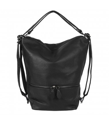 Purse-backpack with a pocket on the front B996 INT.COMPANY