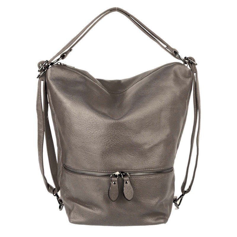 Purse-backpack with a pocket on the front B996 INT.COMPANY