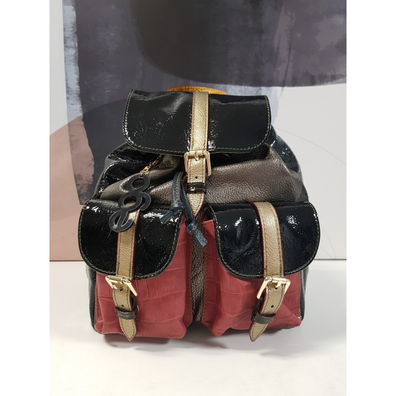 Leather backpack ES-S0020 EGO