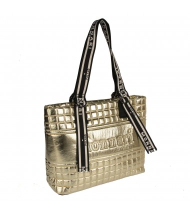 Metallic quilted handbag MON 858020JZ MONNARI