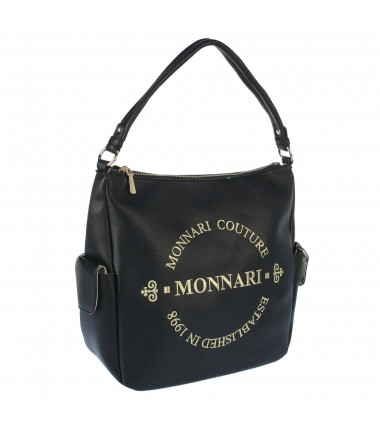 Handbag with a large logo 038022WL Monnari PROMO
