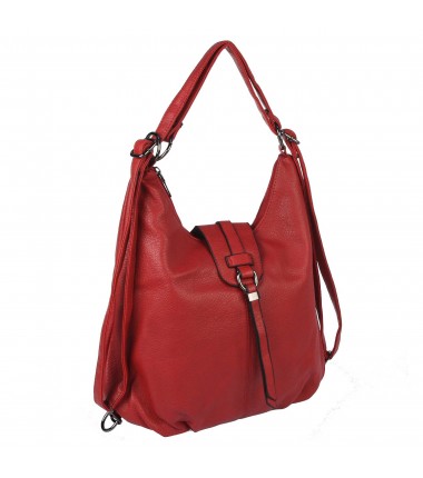 Purse-backpack with a flap 9133 INT.COMPANY