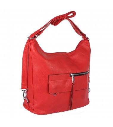 Large handbag L-6103 URBAN STYLE with two pockets