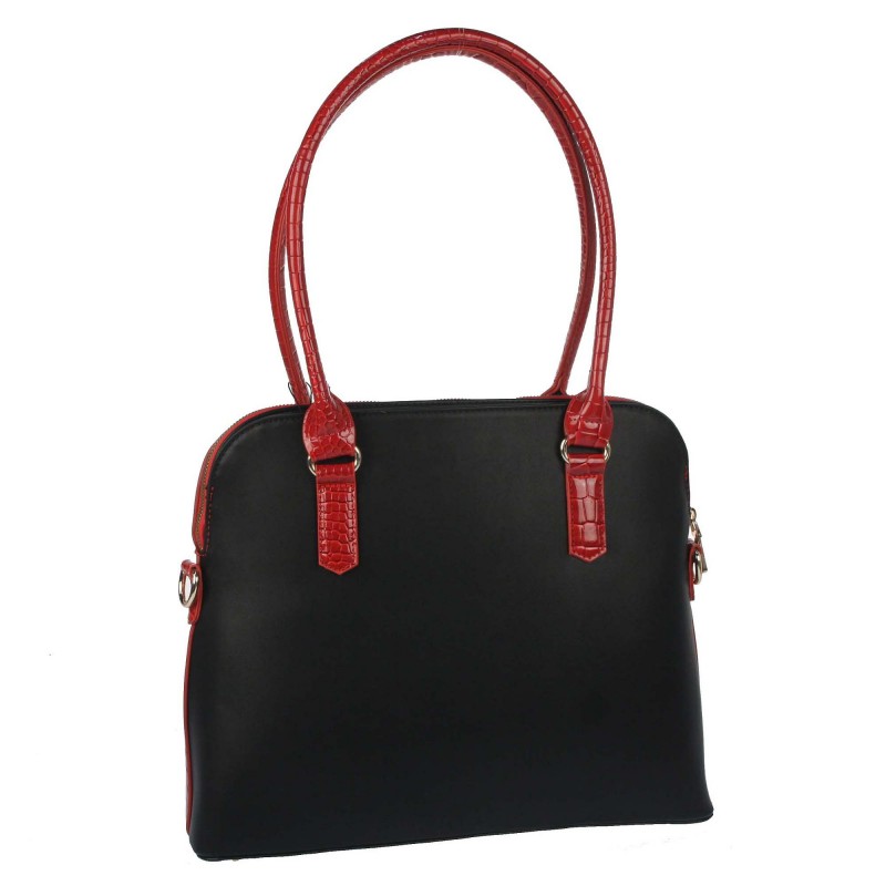 Lacquered handbag A44022WL Monnari croco