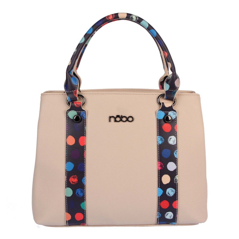 Bag with a colorful handle NOBO K3130