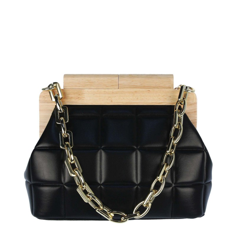 Handbag with wood 4440-29 MICUSSI