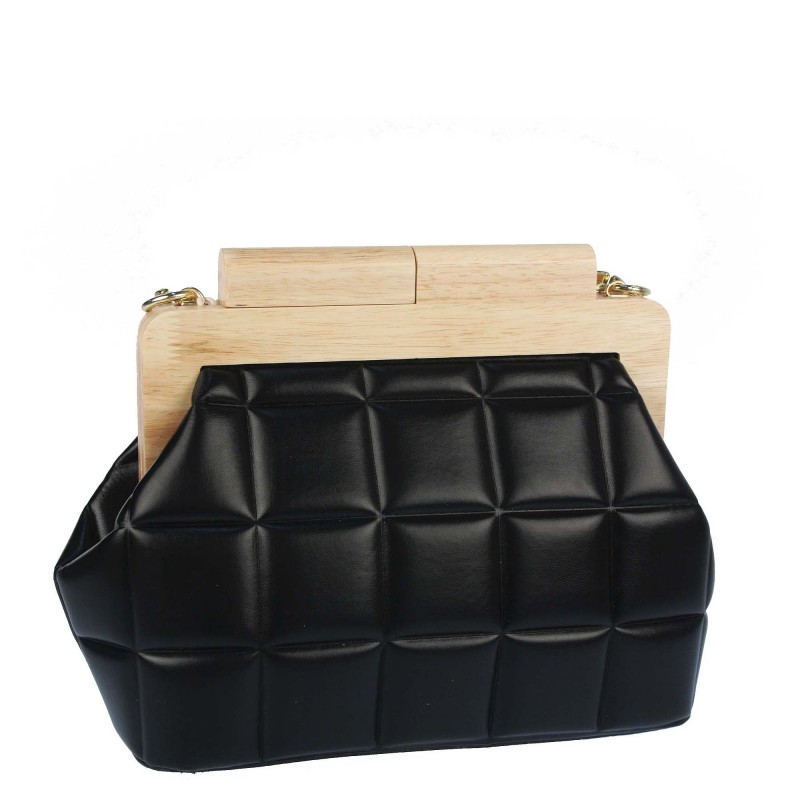 Handbag with wood 4440-29 MICUSSI
