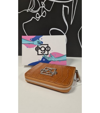 Women's leather wallet ES-S420ZW EGO