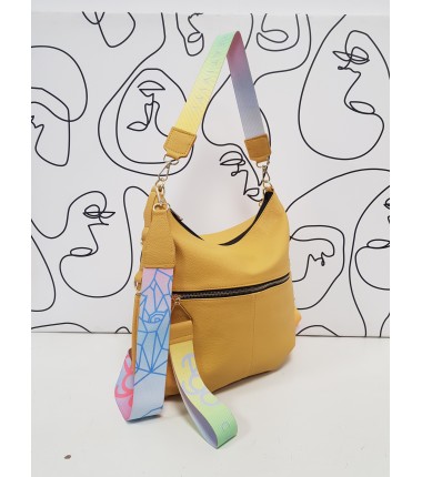 Bag with a rainbow stripe EGAL001 F13