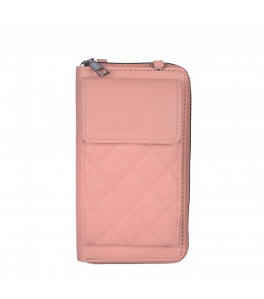 Handbag K-3070 JESSICA quilted with a phone pocket
