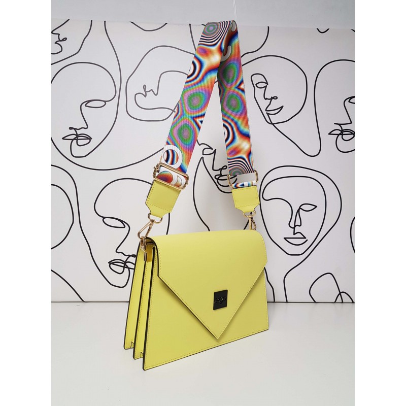 Handbag ES-S0072 EGO triangular flap