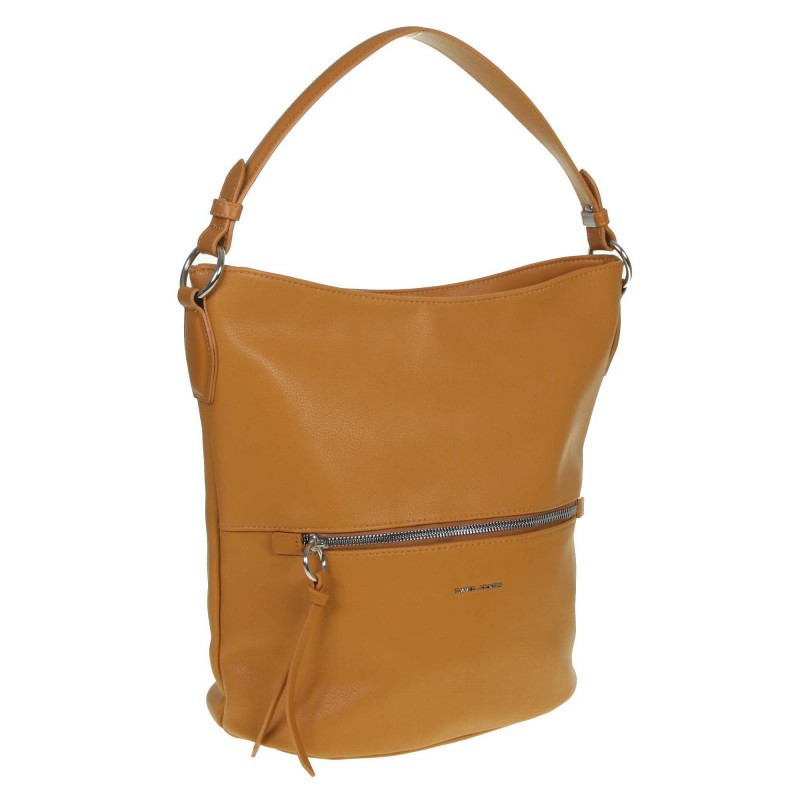 Large handbag 6765-1 22WL with a David Jones zipper on the front