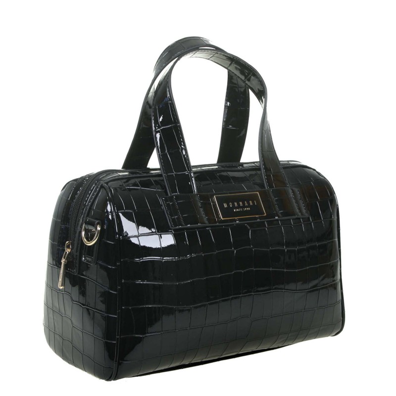 Varnished bag 071022JZ Monnari with an animal motif