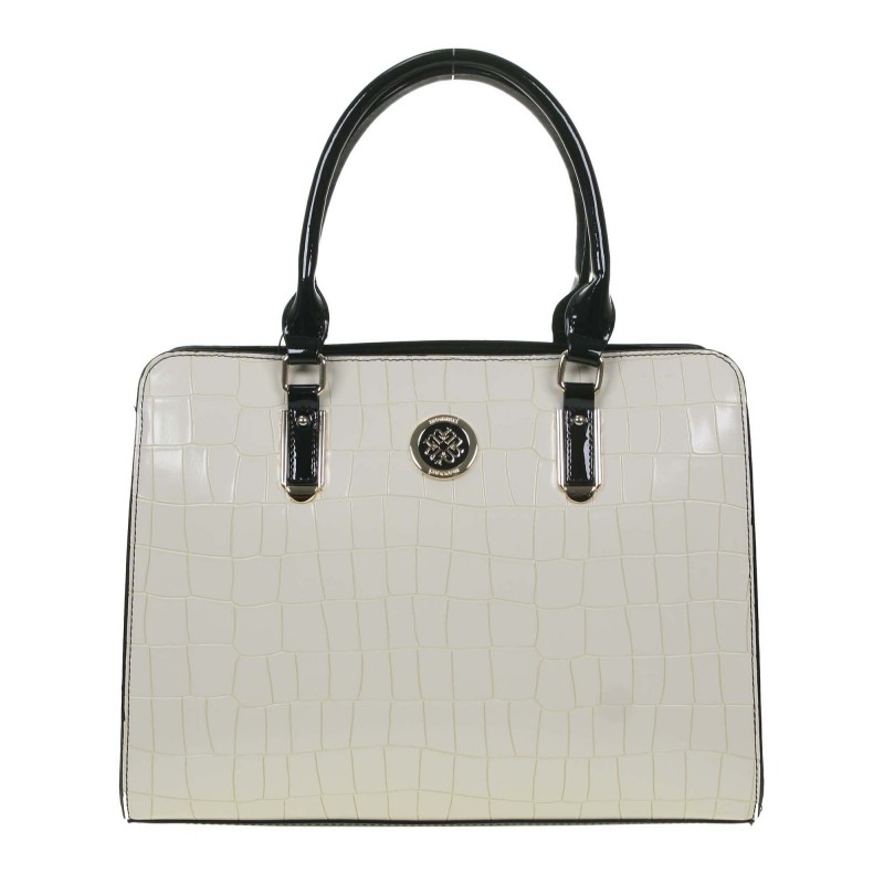 143022JZ Monnari varnished handbag with an animal motif