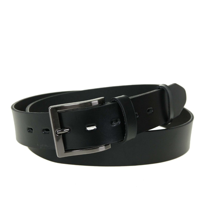 Men's belt PT0003-40 BLACK