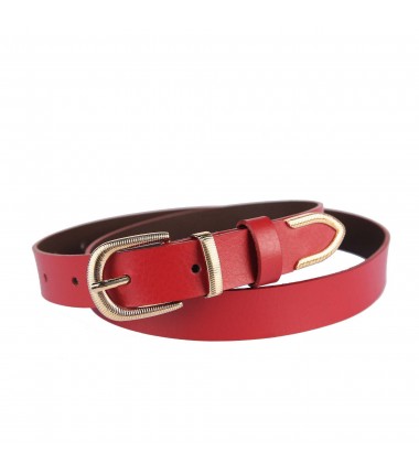 Women's leather belt PA645-ZW-3