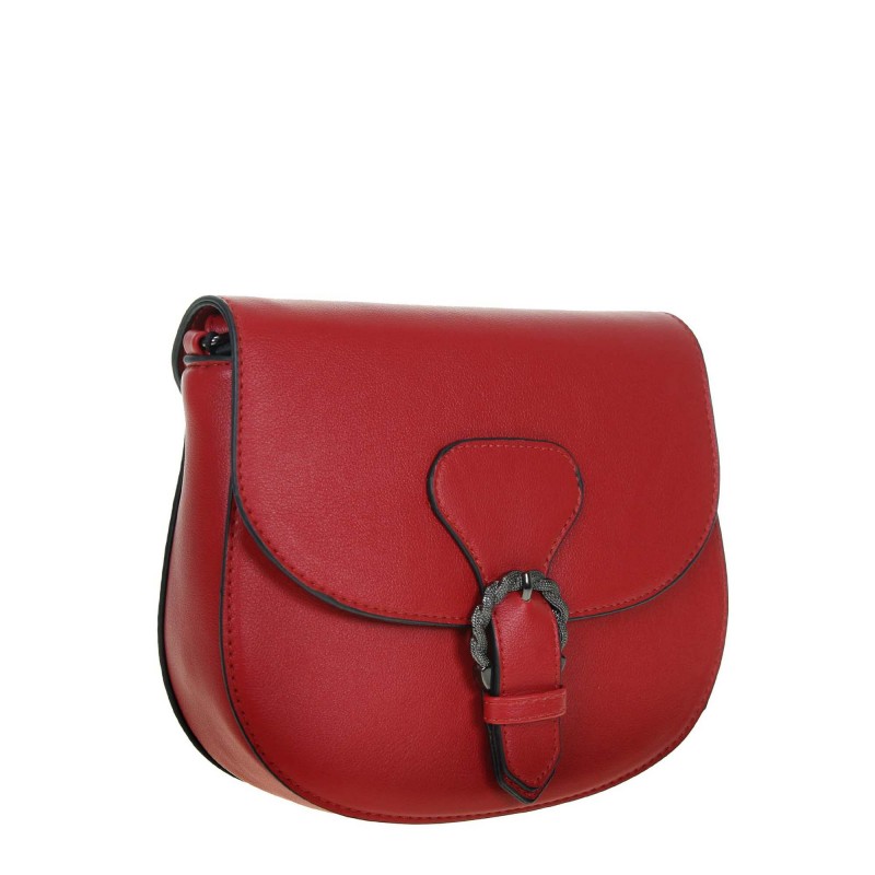 H7666 handbag with a decorative Erick Style clasp