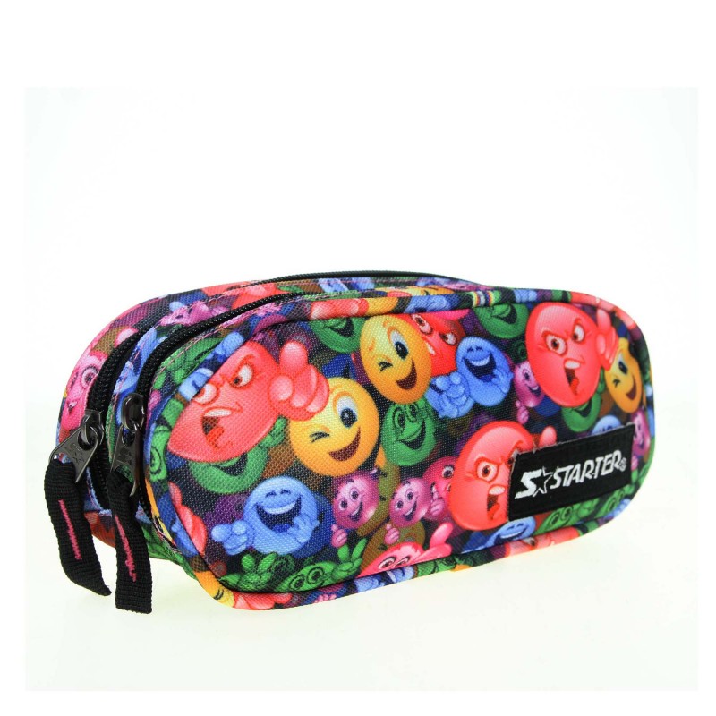 Pencil case with two compartments 0144B STARTER