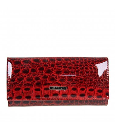 Women's wallet GD27-14 Lorenti lacquered with an animal motif