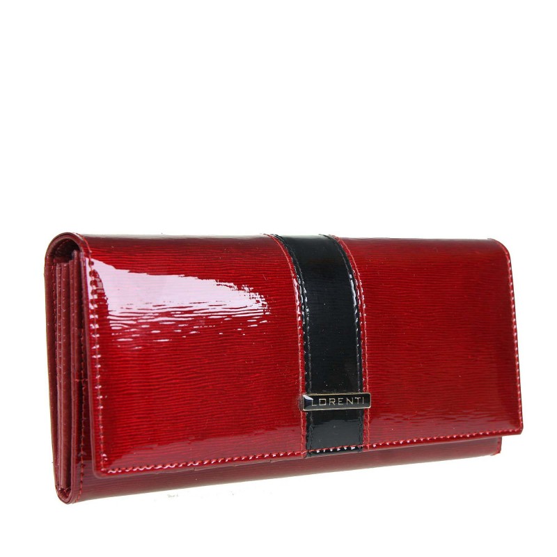 Women's lacquered GD27-SH Lorenti wallet