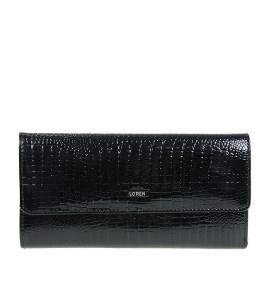 Women's wallet 74507-RS LOREN lacquered with an animal motif