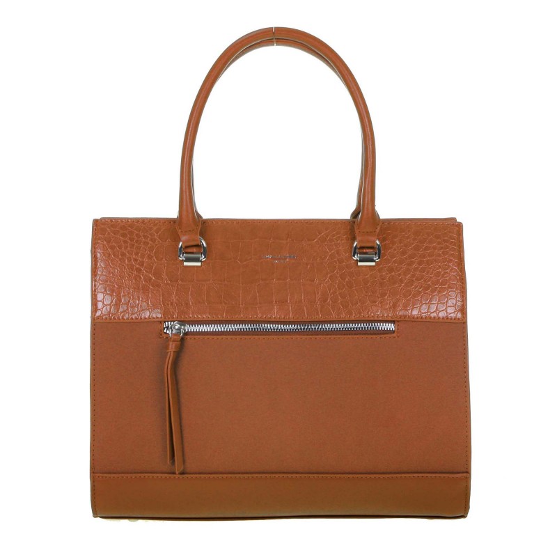 Handbag 6827-4 David Jones with a zipper