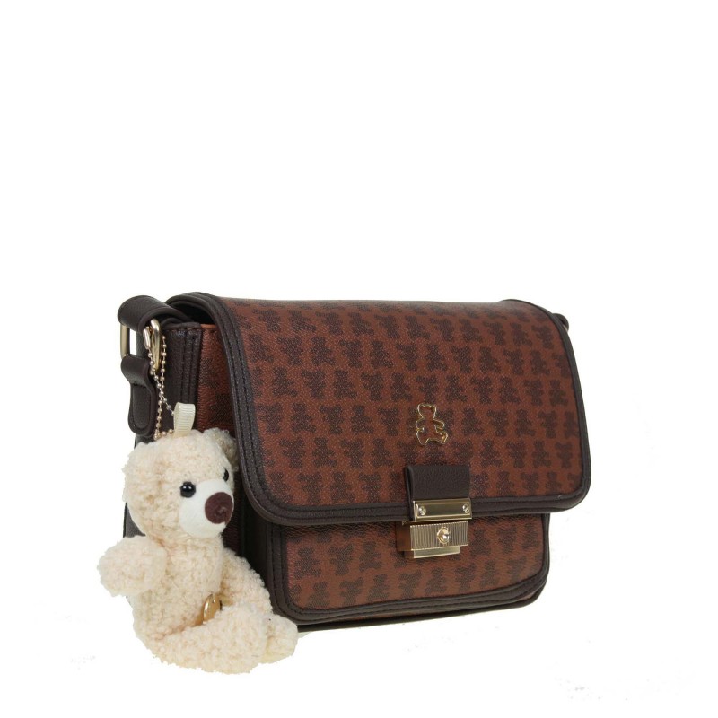 Handbag LULU-A22026 with a teddy bear LULU CASTAGNETTE