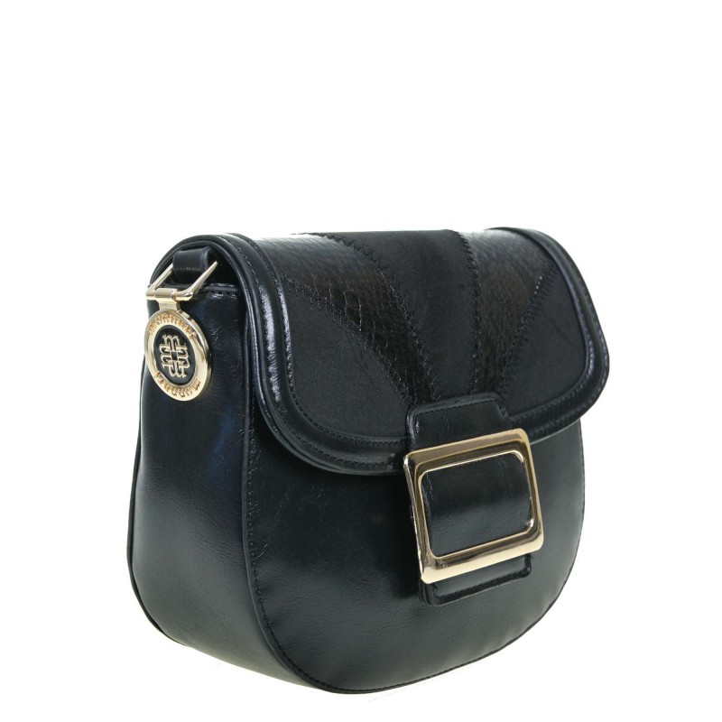 Handbag with a gold buckle 260022WL Monnari