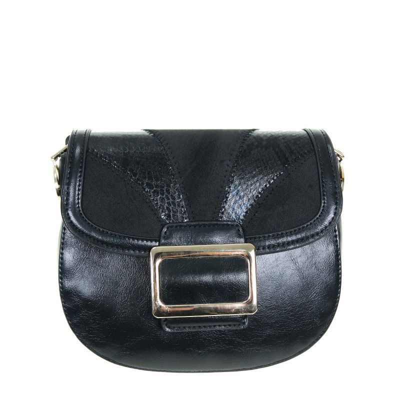 Handbag with a gold buckle 260022WL Monnari