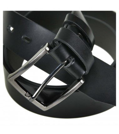 Men's belt PT0002-40 BLACK