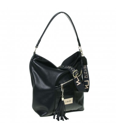 Handbag with a pocket on the front P0666-EC F13 ​​Elizabet Canard