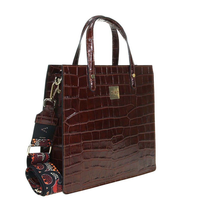 Classic handbag ES-S0068ZW Ego leather
